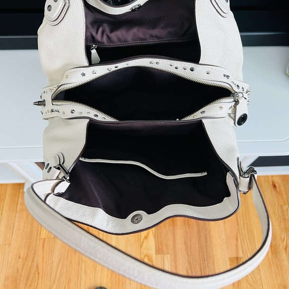 Coach Edie Shoulder Bag 31 With Star Rivets - Picture 8 of 16